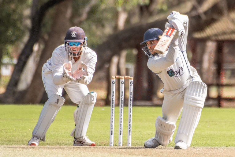 Savar Deeplaul batting for Gosnells Cricket Club