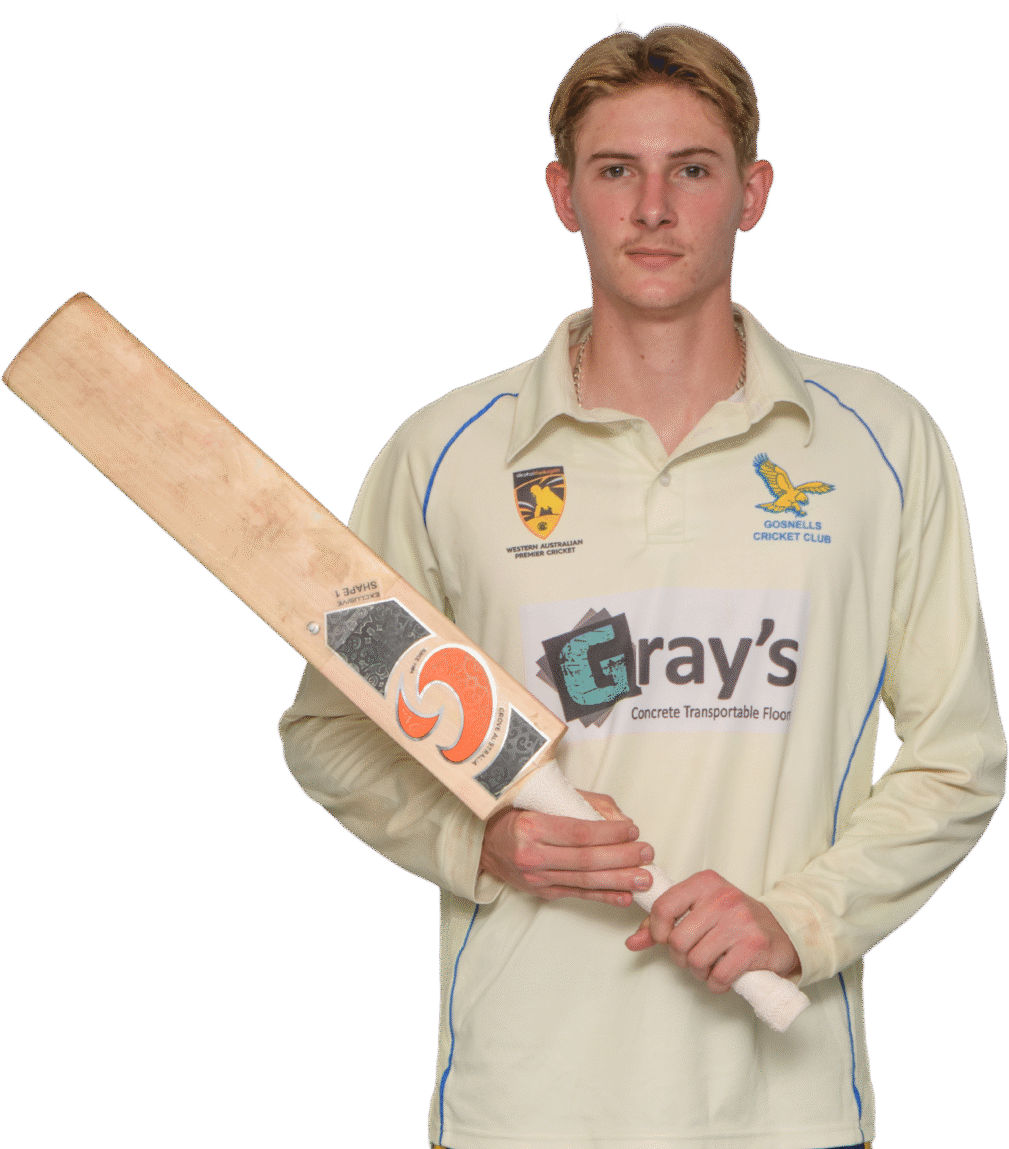 Blake Third batting for Gosnells Cricket Club